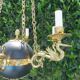 Lustre empire Lucien Gau Paris