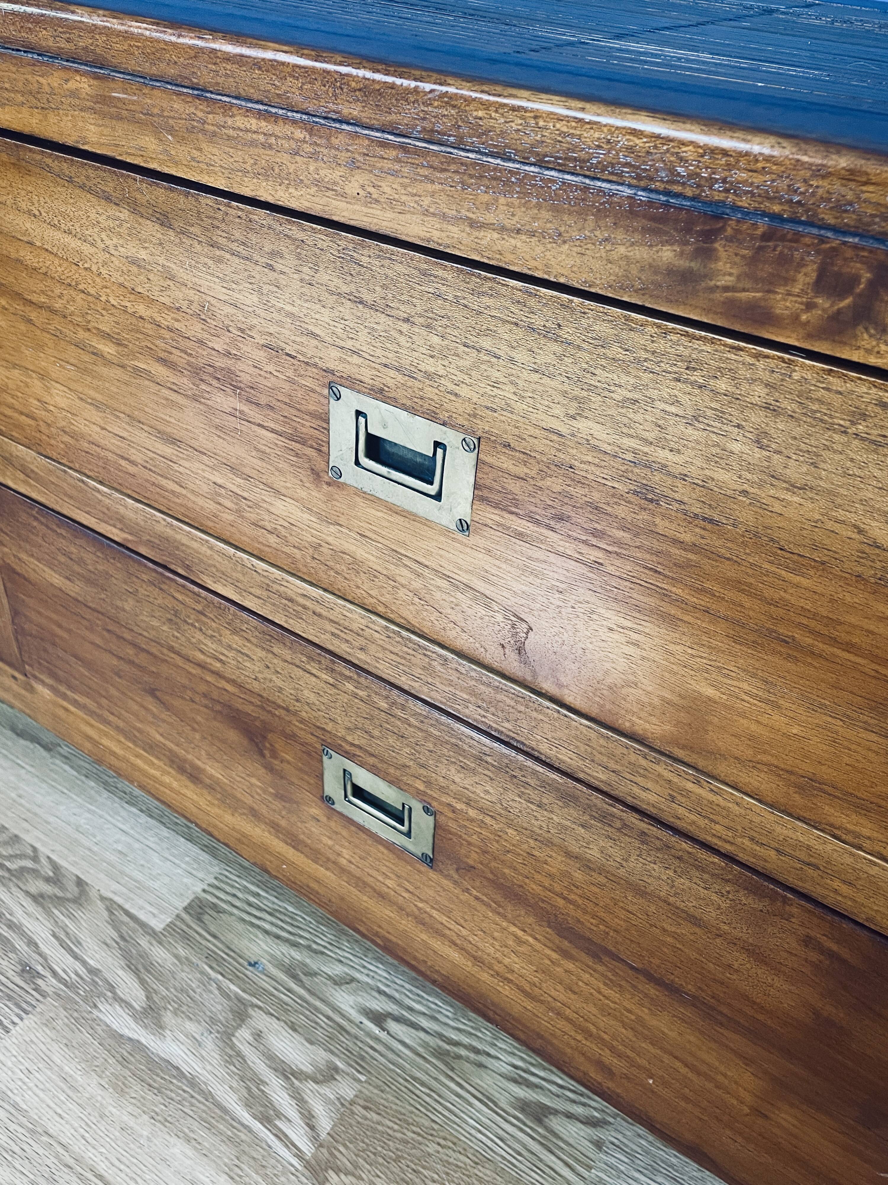 Solid Mahogany Wood TV Cabinet