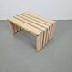 Slat Bench Coffee Table by Walter Antonis for 't Spectrum, 1970s