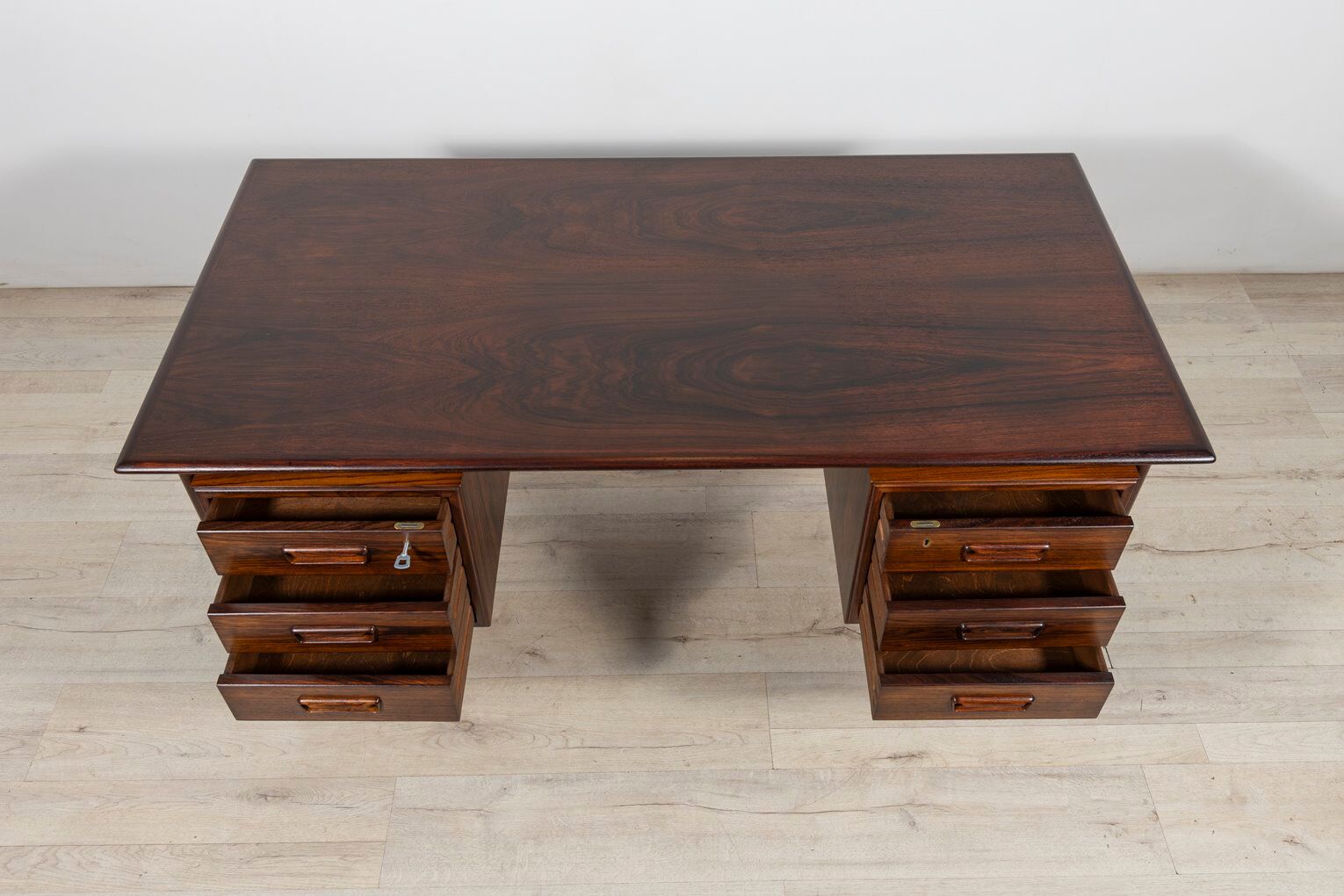 Rosewood Desk by Willy Sigh for H. Sigh & Søn, 1960s