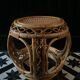Vintage side table in rattan from the 60s-70s.