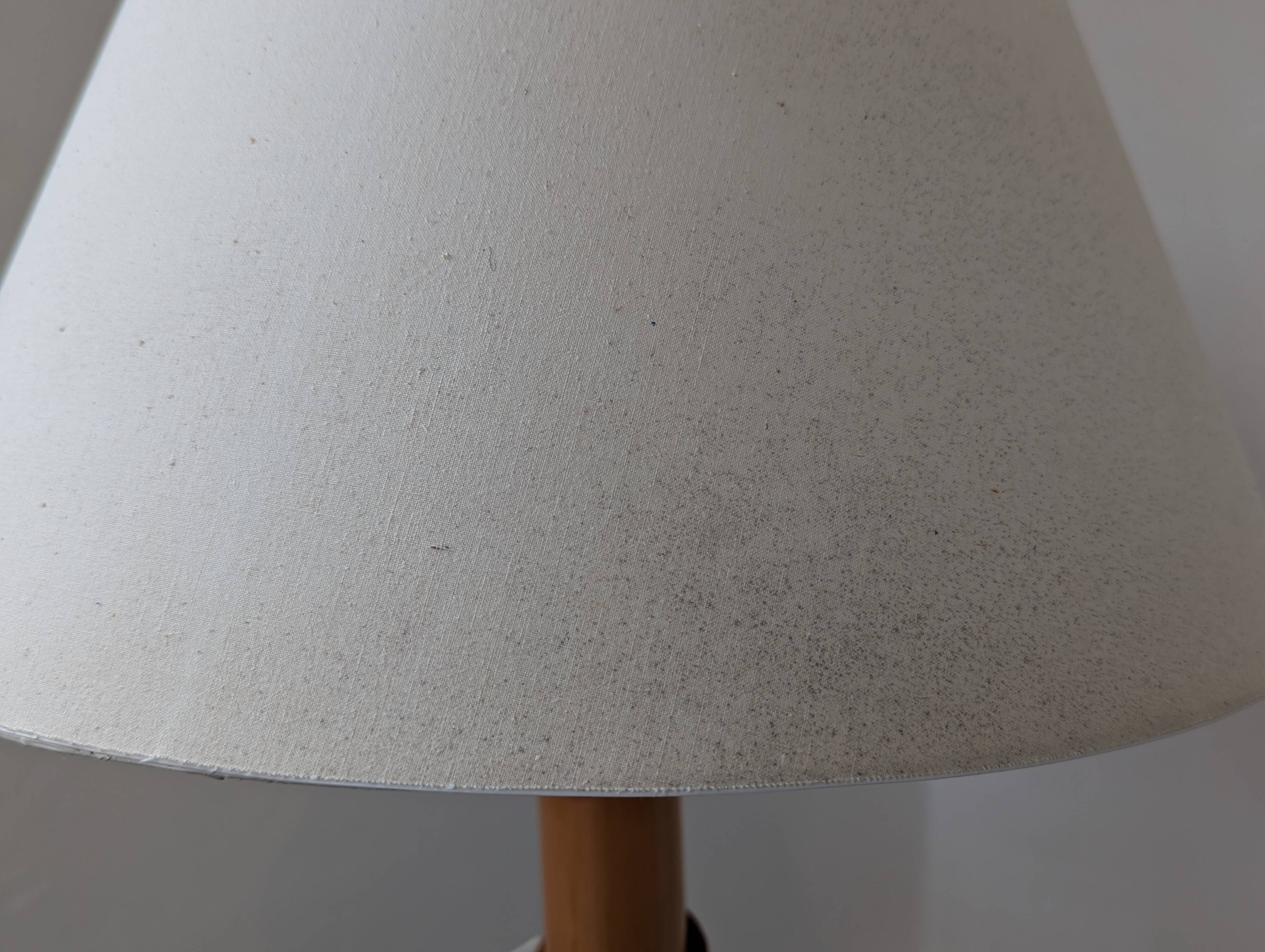 Pair of pine lamps, 1980s