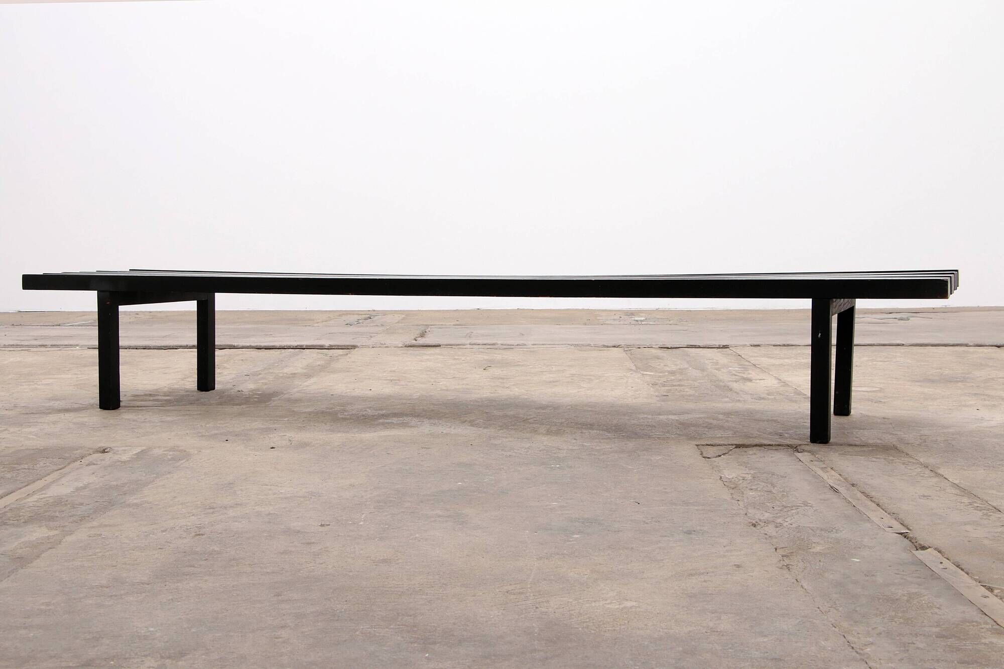 1970s Slatted bench by Gijs Bakker and Wim Wilson for Castelijn, the Netherlands