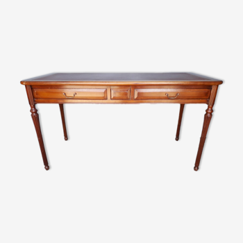St Louis 16th solid cherry writing desk mid 20th century