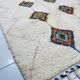 Moroccan rug in natural wool 250cm x 150cm
