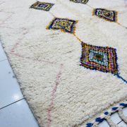 Tapis marocain en laine naturelle 250cmx150cm