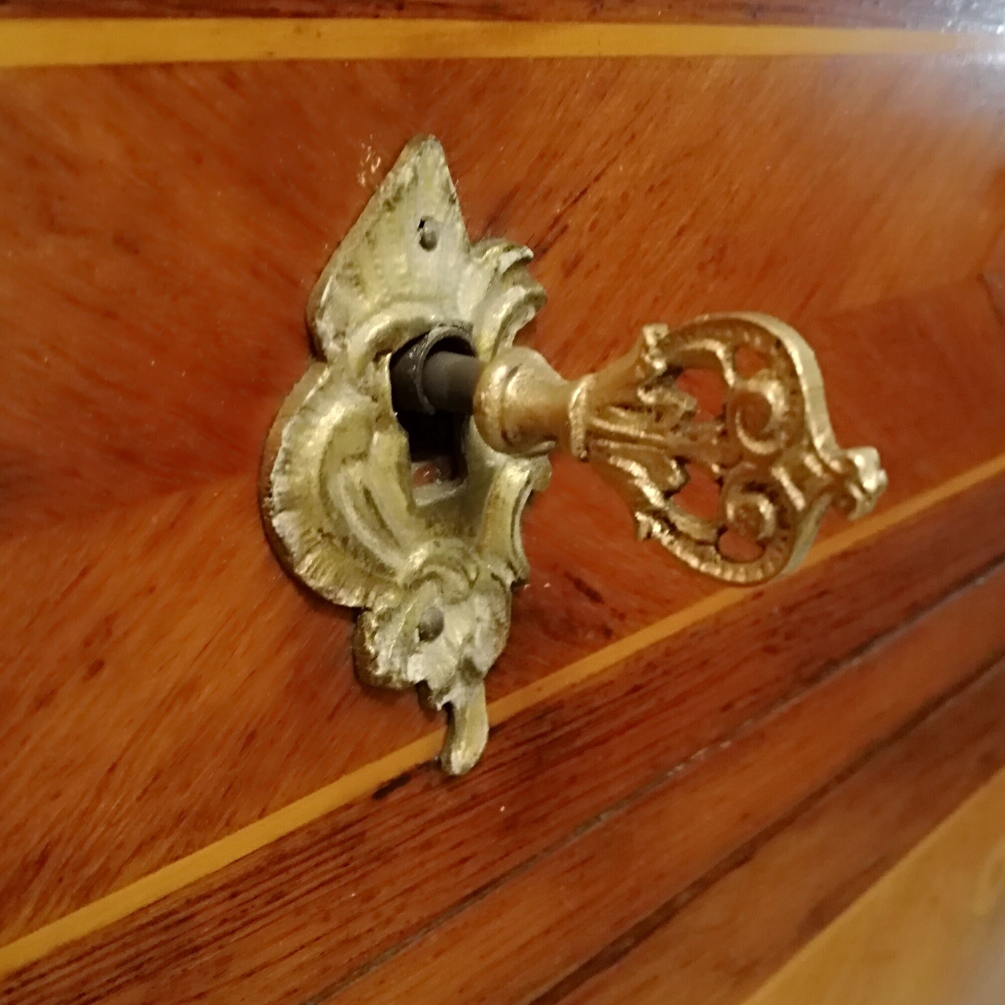 Lady's secretary in Louis XVI style marquetry