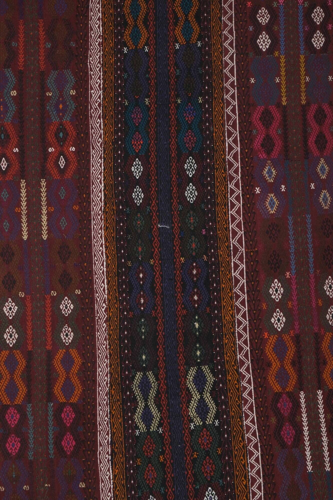 Tapis de couloir turc vintage