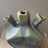 Art Deco vase in glazed ceramic