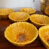 Vintage slurry bowl and cups