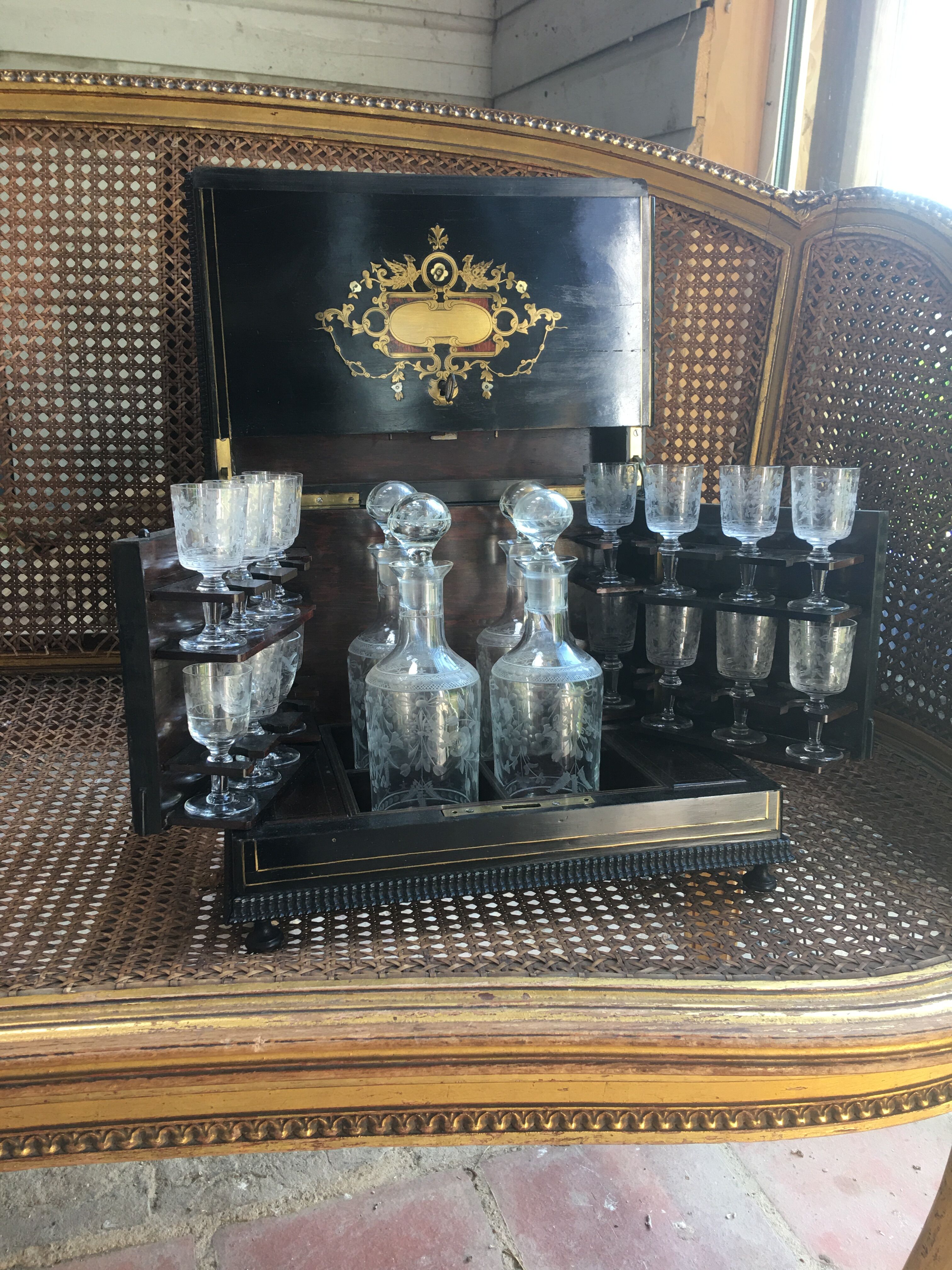 Napoleon III liquor cellar