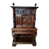 Buffet 2 corps sculpté du XVI ème siècle