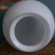 Globe boule opaline verre blanc 20 cm