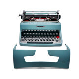 Typewriter Olivetti Lettera 32 green revised ribbon new