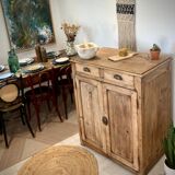 Parisian buffet in solid wood