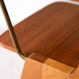 Table de chevet en teck de fabrication scandinave