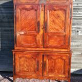 Buffet Two Bodies In Moulded Oak From 19th century
