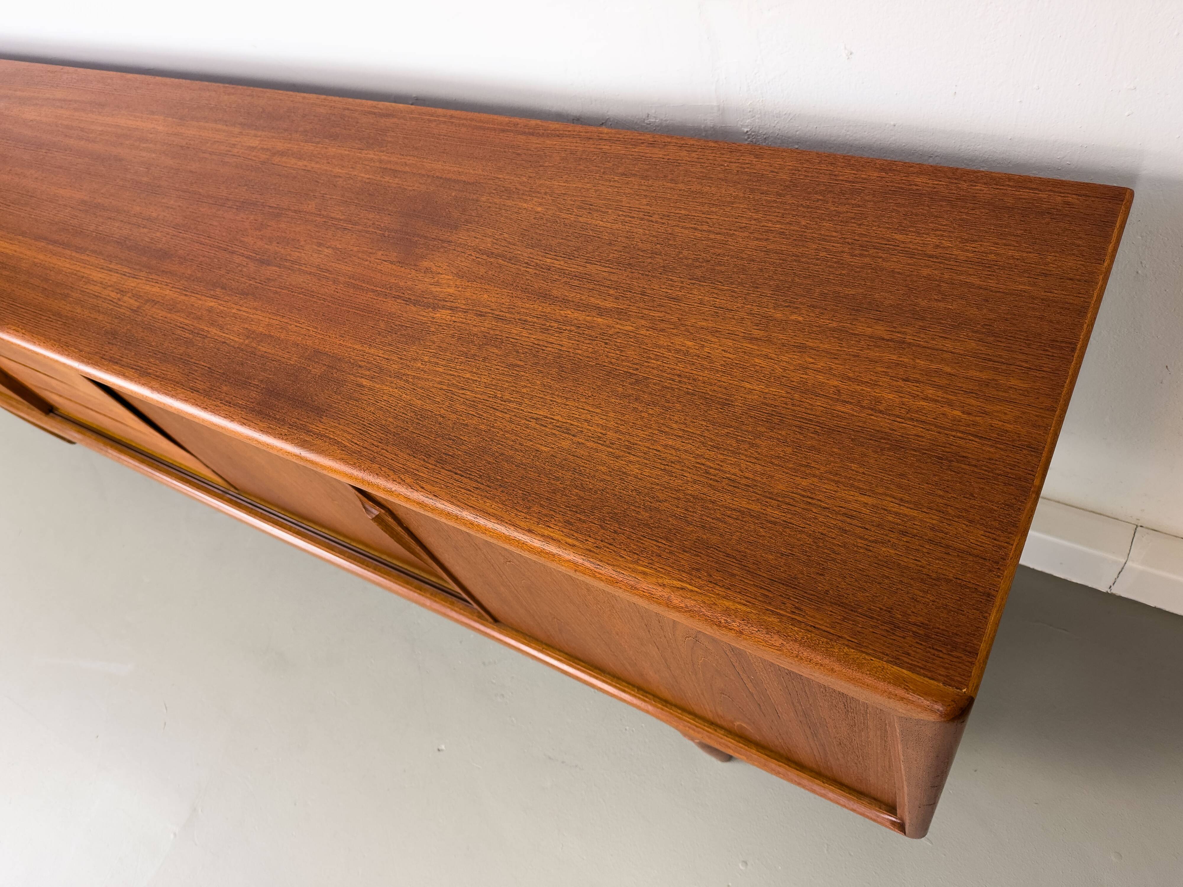 Danish teak sideboard by Axel Christensen / ACO Møbler, 1960s