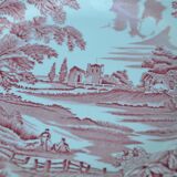 Set of 6 English style plates, kesteloot birthday