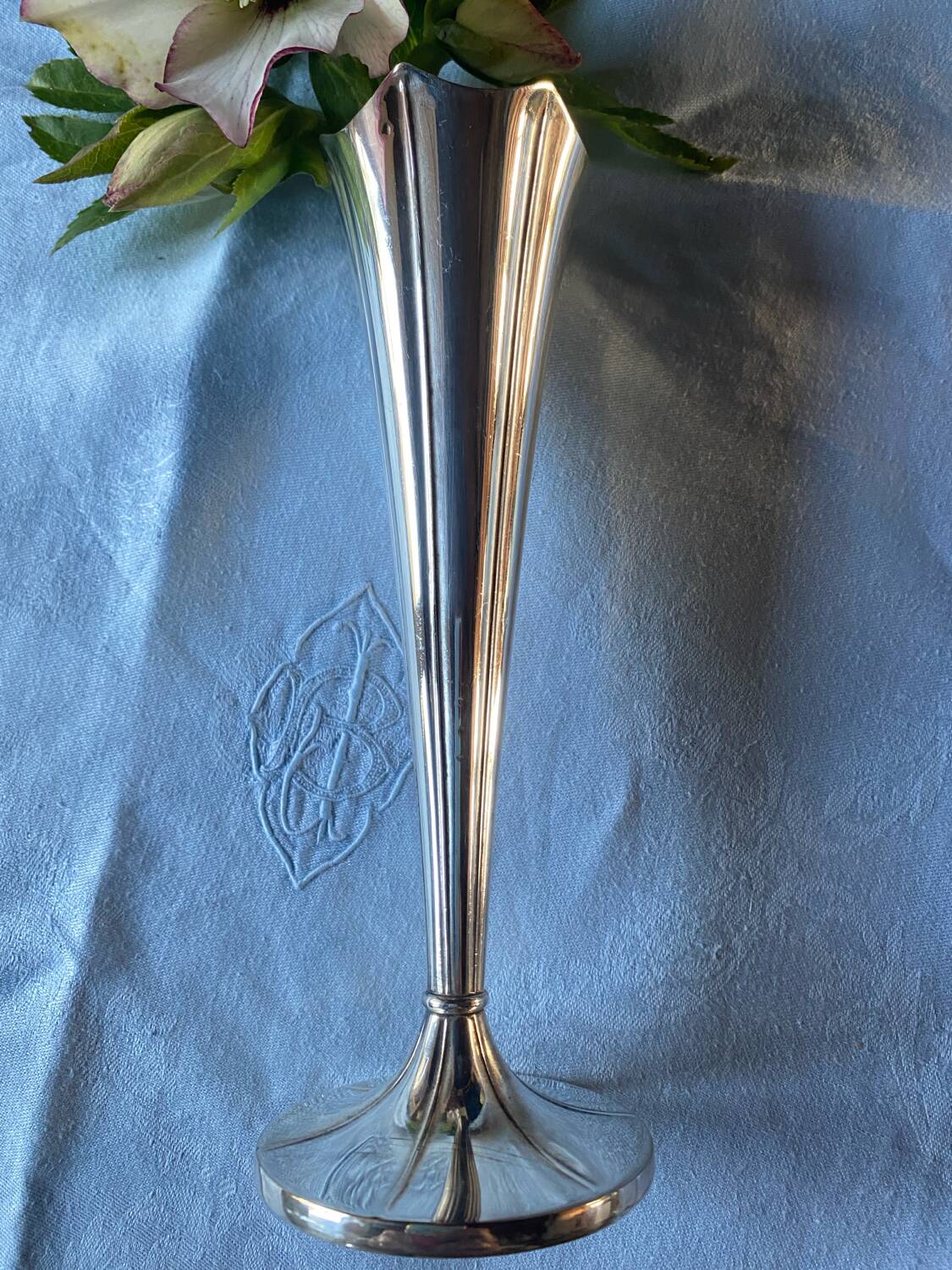 WMF vintage silver-plated soliflore