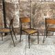 Chaises d'école