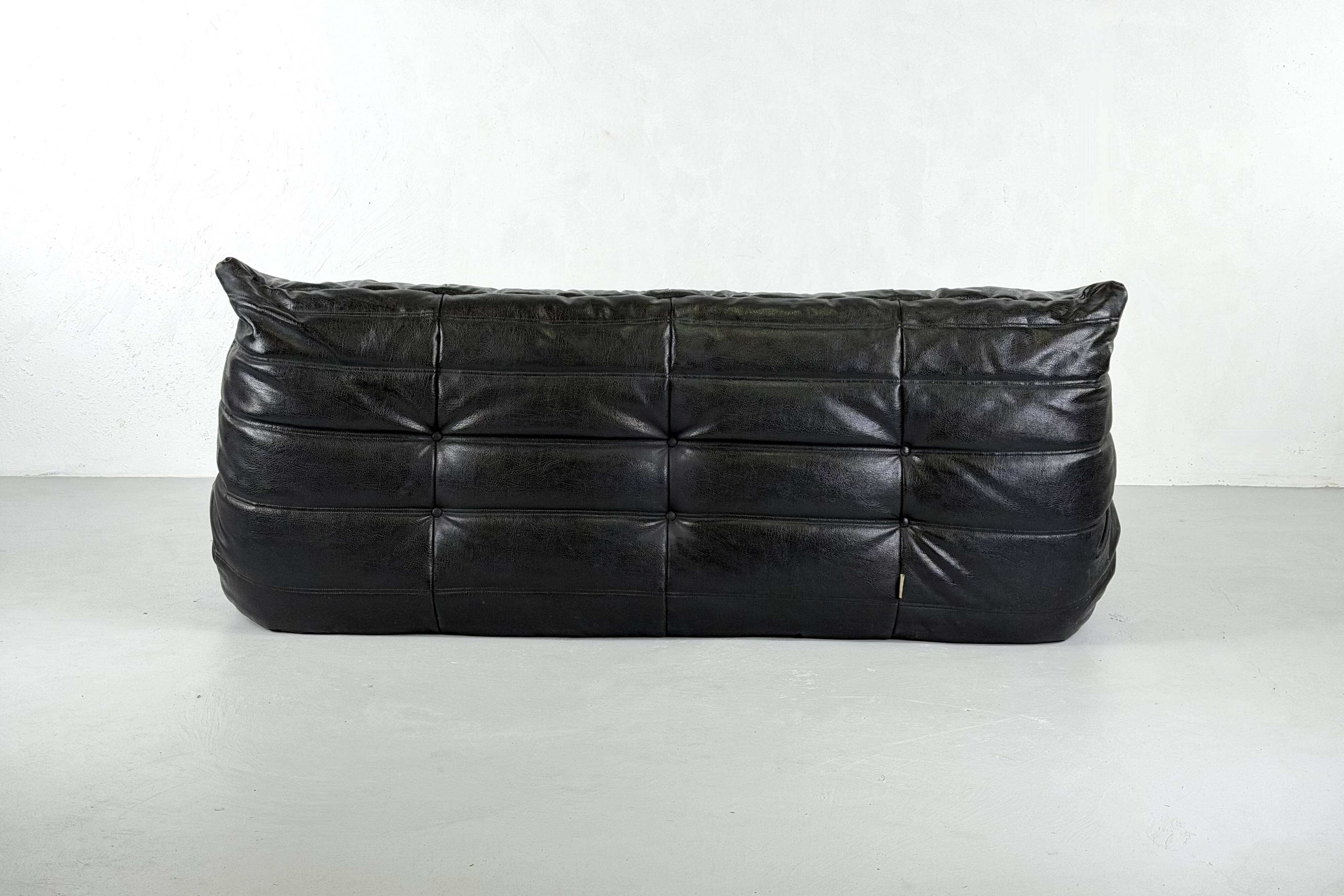 Togo 3-seater armchair by Michel Ducaroy for Ligne Roset - 1990s