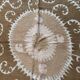 Vintage hand-embroidered tablecloth 144x170 cm