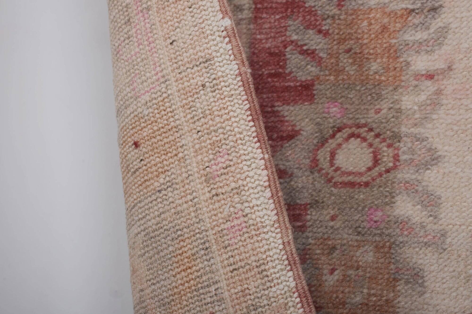 Vintage Turkish Oushak rug 113x207 cm