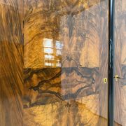 Biedermeier Wardrobe, Walnut Veneer, South Germany circa 1820