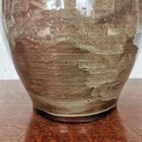 Enamelled stoneware lamp base
