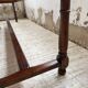Table XXL noyer massif foncé 3m