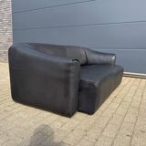 De Sede Ds47 3-seater in buffalo leather NECK 5 mm black leather