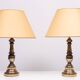 Hollywood Regency Classic Brass Table lamps 1970s France