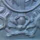 Stern art foundry crown fireplace plate
