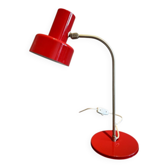 Lampe de bureau vintage rouge pop
