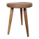 Golden oak tripod stool