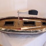 Old wooden ship model