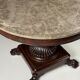 Table basse en acajou du XIXe siècle