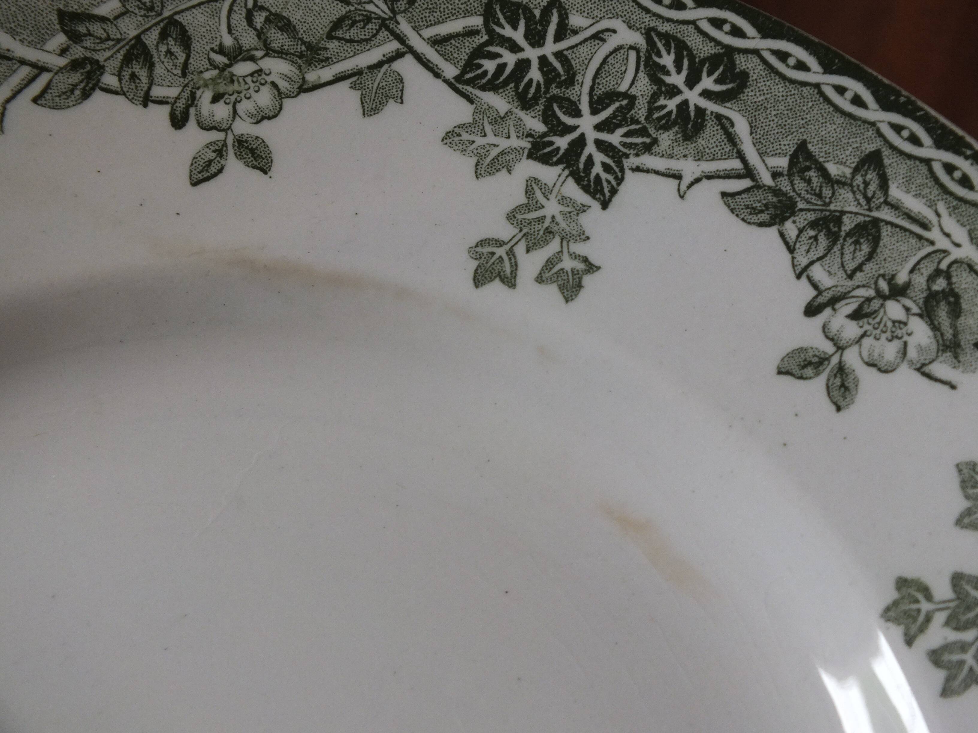 4 flat plates Terre de Fer Saint Amand and Hamage summer model