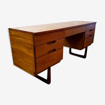 Bureau Uniflex en teck, des années 1960