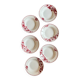 Set of 6 vintage deep plates Model Jane by Céranord