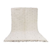 Berber carpet black peas 165x225 cm