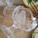 Bonbonnière / sugar Cristal d'Arques - Passerines - vintage