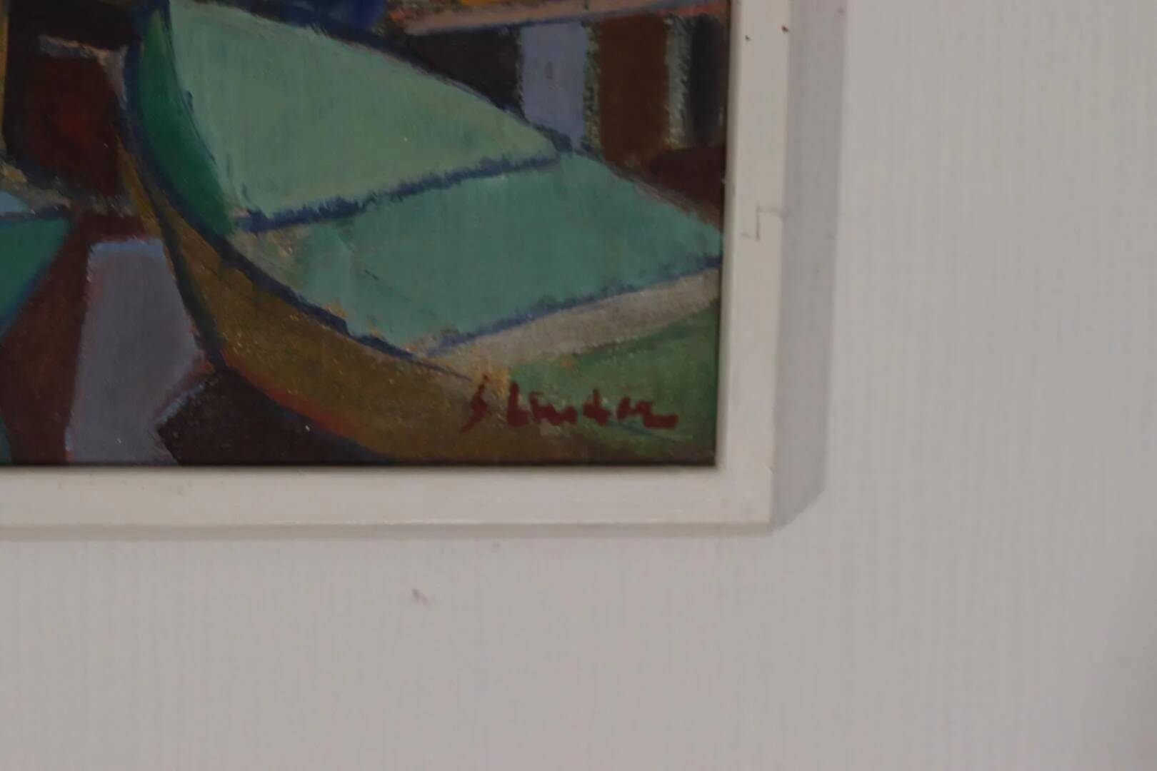 « Maisons et bateaux » de Helge Linden