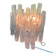Brutalist style lucite wall light by Kalmar