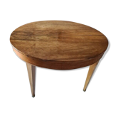 Dining table with walnut headband with 3 elongations