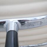 Charles & Ray Eames "EA 105" chairs for Herman Miller in leather, 1970