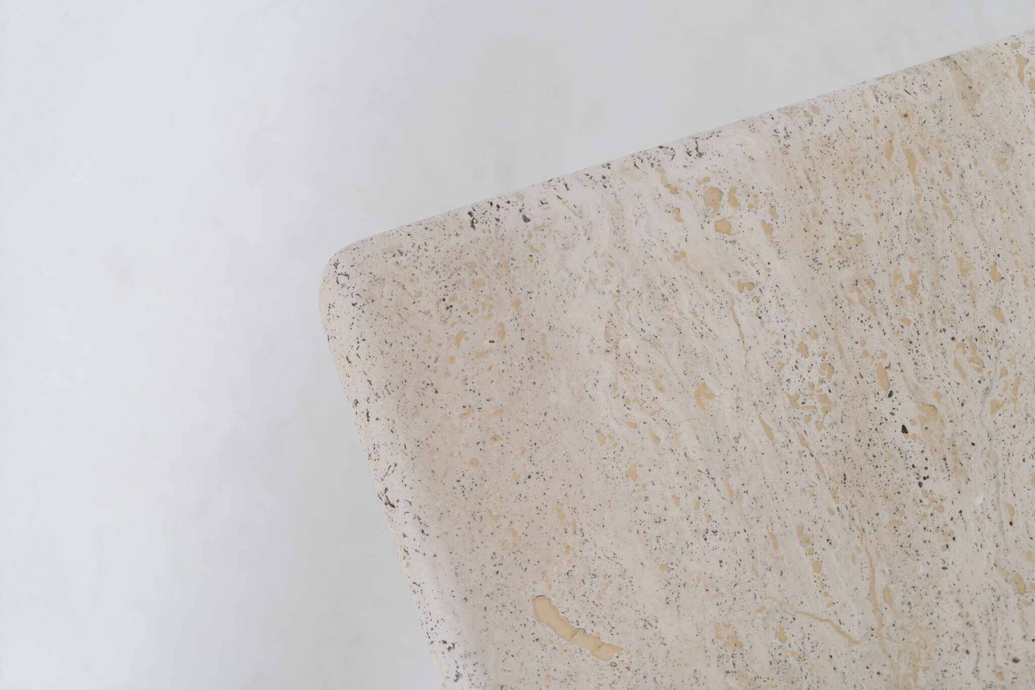 XL travertine coffee table