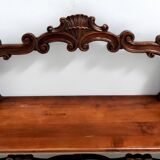 Baroque Style Solid Carved Beech Bench, Italy