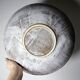 Large ceramic art bowl from the 50s and 60s, vintage wall decor or fruit bowl